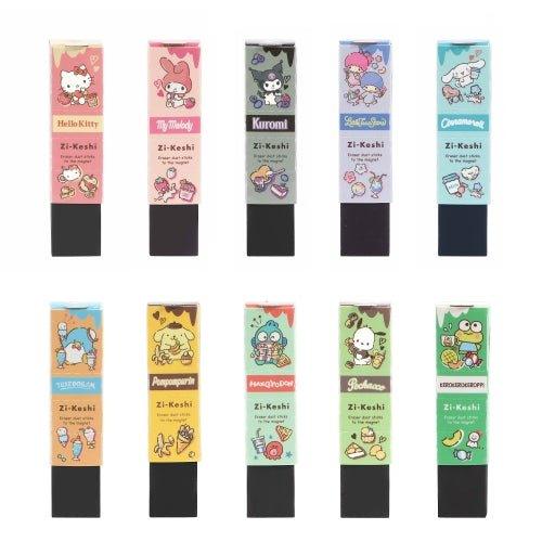 KUTSUWA x SANRIO Sanrio Character Magnetic Magnetic Eraser No Pick Random Shipment - CHL-STORE 