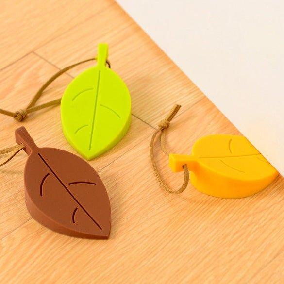 Leaf Silicone Door File Leaf Shape Home Safety Baby Protection LI-030003 - CHL-STORE 