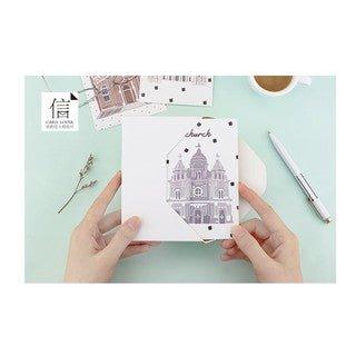 Letter Lovers Saturday Church Hand-painted Church Greeting Cards Gift Cards Cards Postcards 30 Sheets Set NP-H7TAY-932 - CHL-STORE 