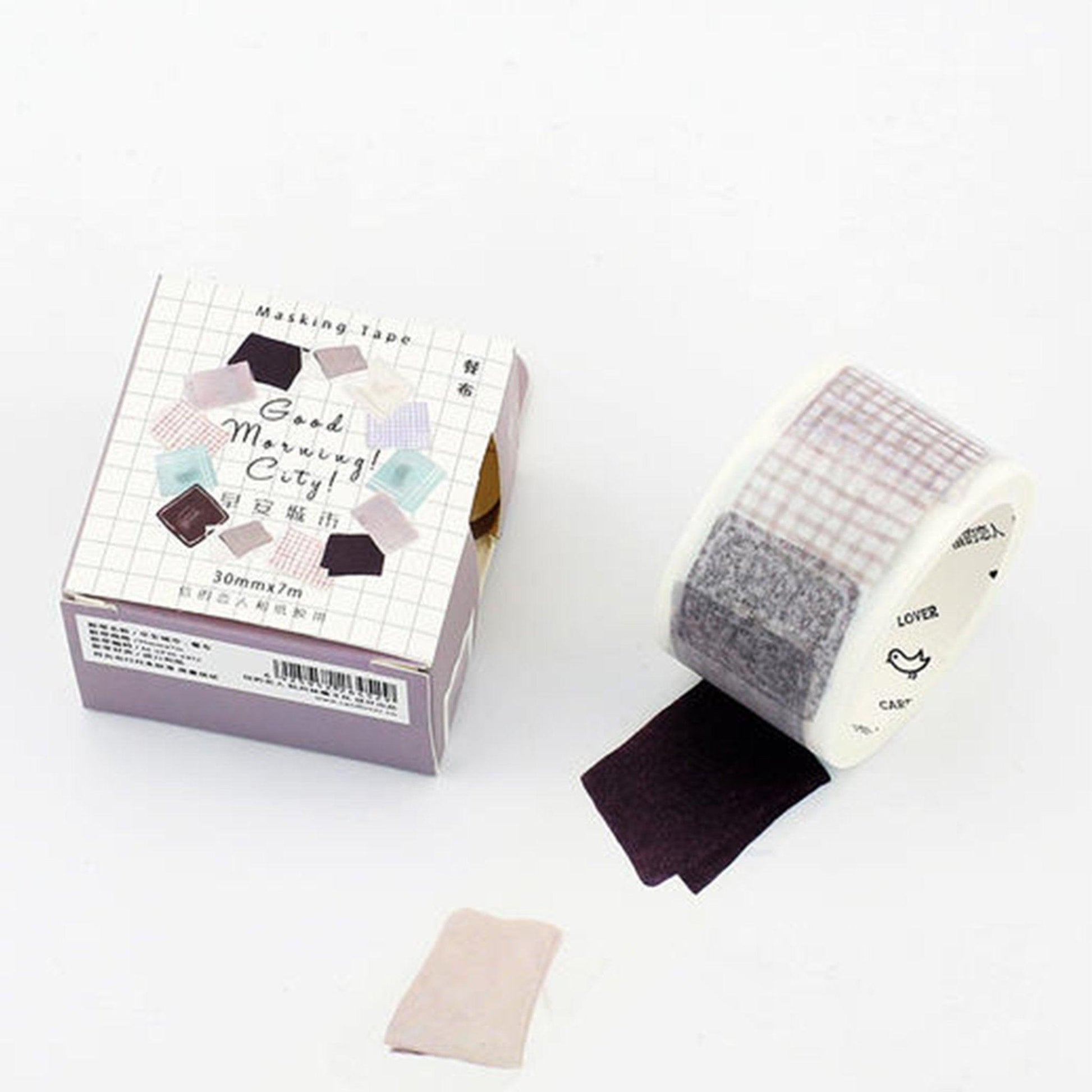 Letter Lovers Small Fresh Breakfast Fruit City Good Morning City Decoration Handbook Washi Tape Paper Tape NP-H7TIW-003 - CHL-STORE 
