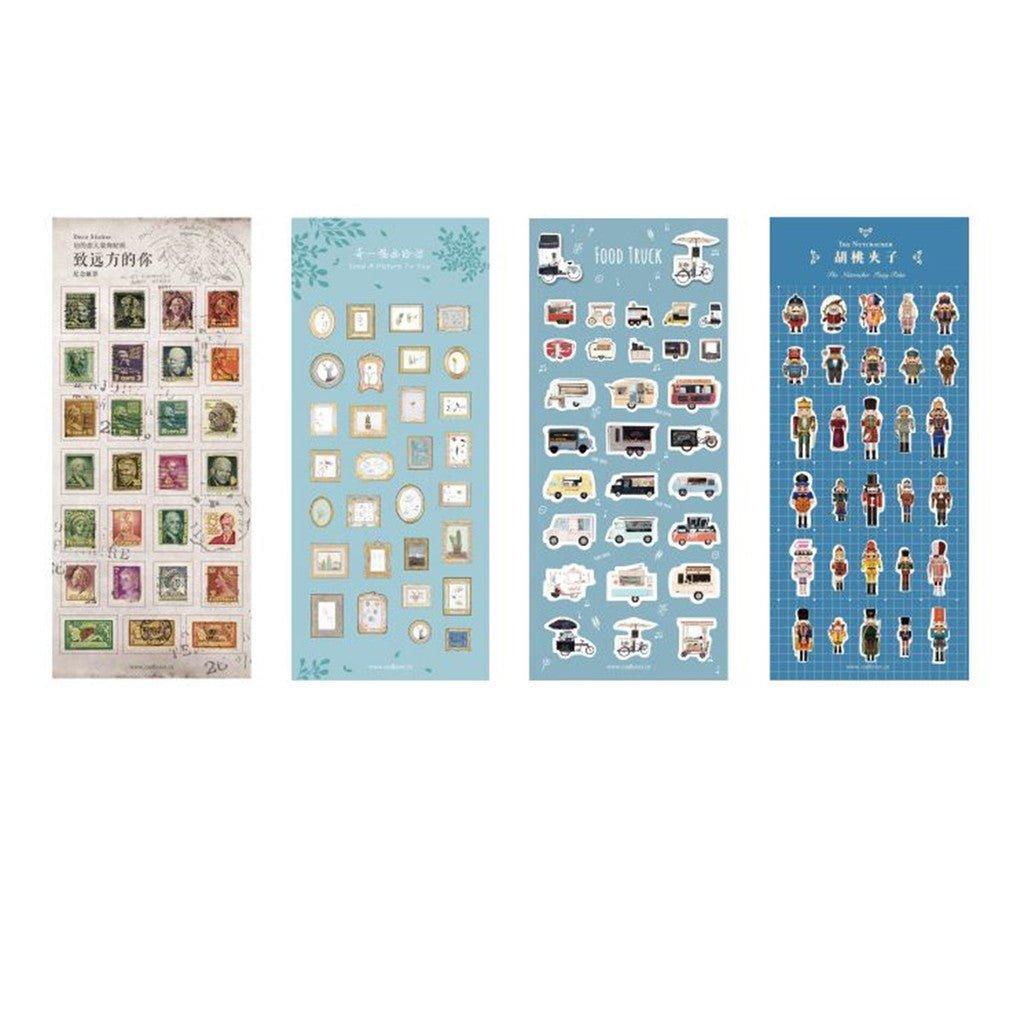 Letter lovers stickers Hand-painted bronzing decorative stickers Sealing stickers NP-H7TGI-017 - CHL-STORE 