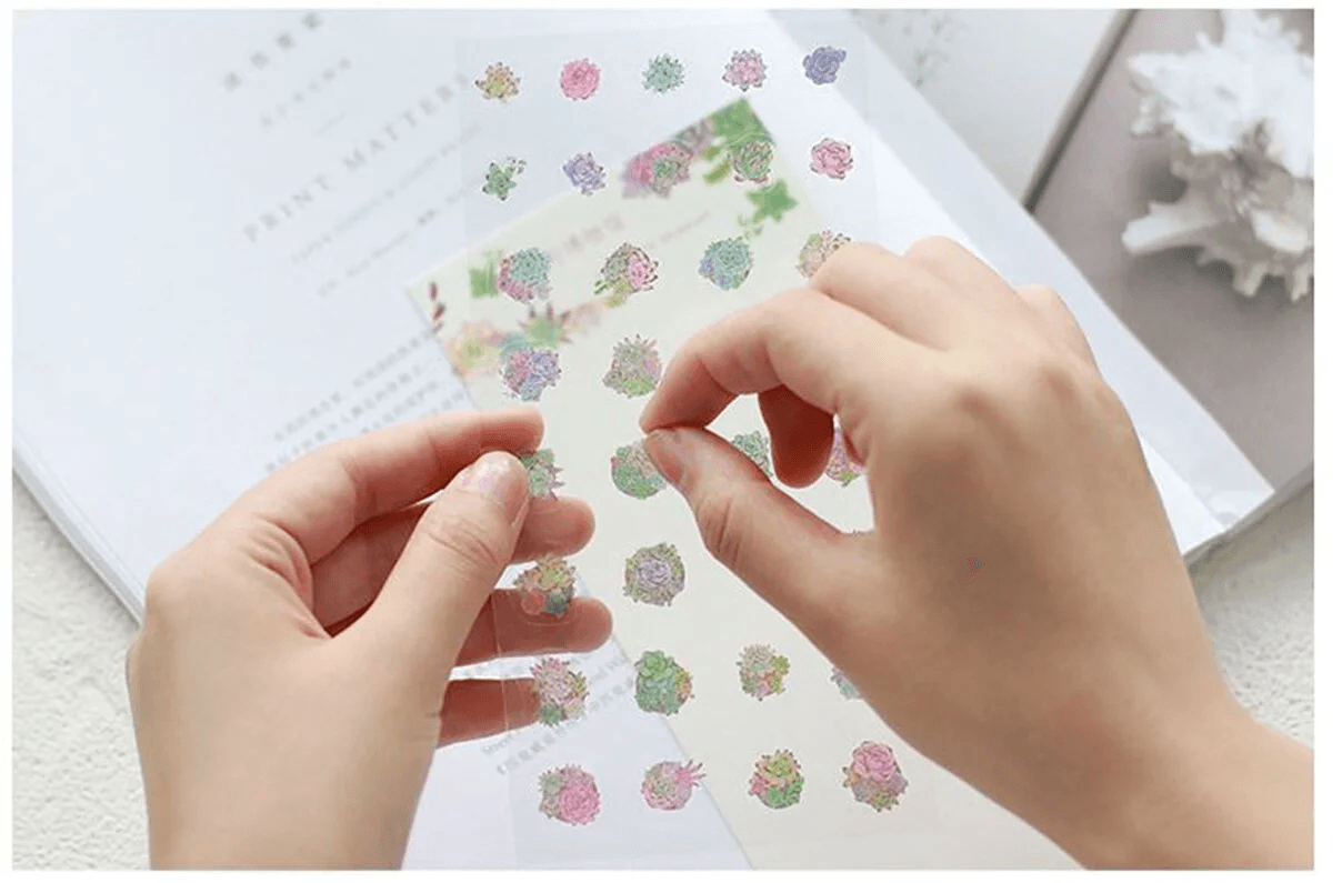 Letter lovers stickers Hand-painted bronzing decorative stickers Sealing stickers NP-H7TGI-017 - CHL-STORE 