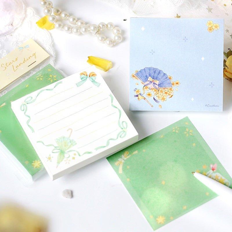 Letter Lovers Sweet Dreamland Series Square Notes Memo NP-030078 - CHL-STORE 