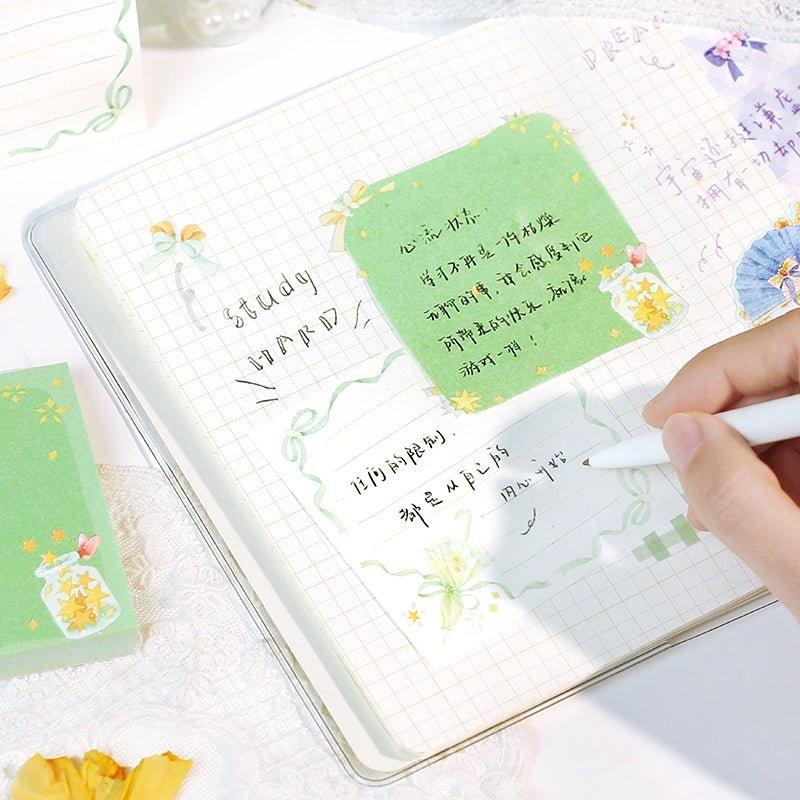 Letter Lovers Sweet Dreamland Series Square Notes Memo NP-030078 - CHL-STORE 