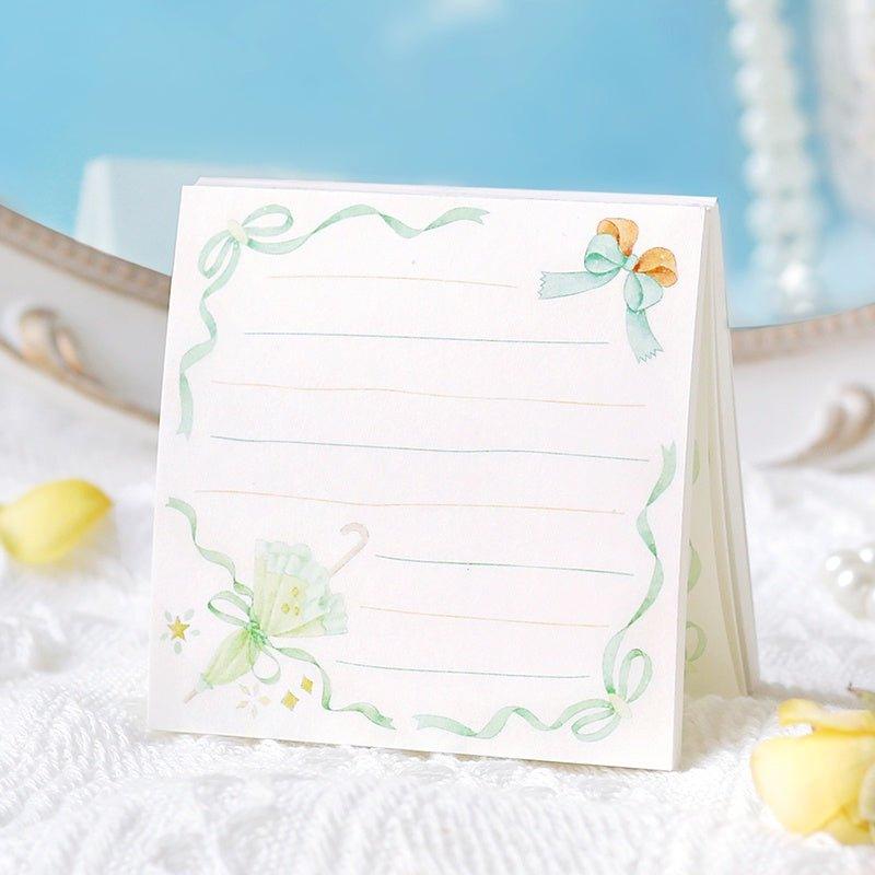 Letter Lovers Sweet Dreamland Series Square Notes Memo NP-030078 - CHL-STORE 