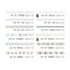 Letters Lovers Diary Series Numbers Alphabets Calendar Morandi Colors Decoration Washi Tape Paper Tape NP-H7TGI-032 - CHL-STORE 
