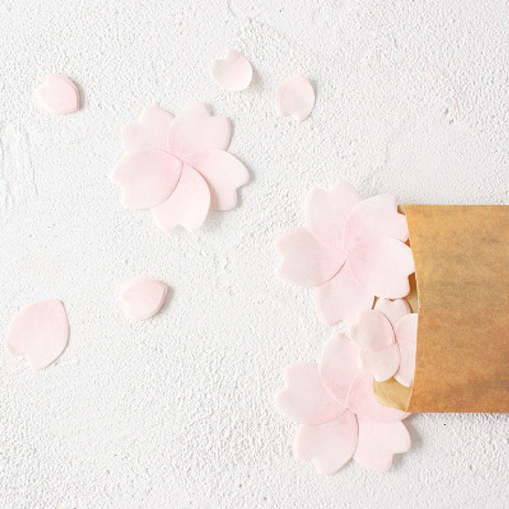 Letters of Lovers Sakura Cherry Blossoms Flowers and Leaves Petals Ginkgo Leaves Decorative Messages Notes NP-H7TAY-0238 - CHL-STORE 