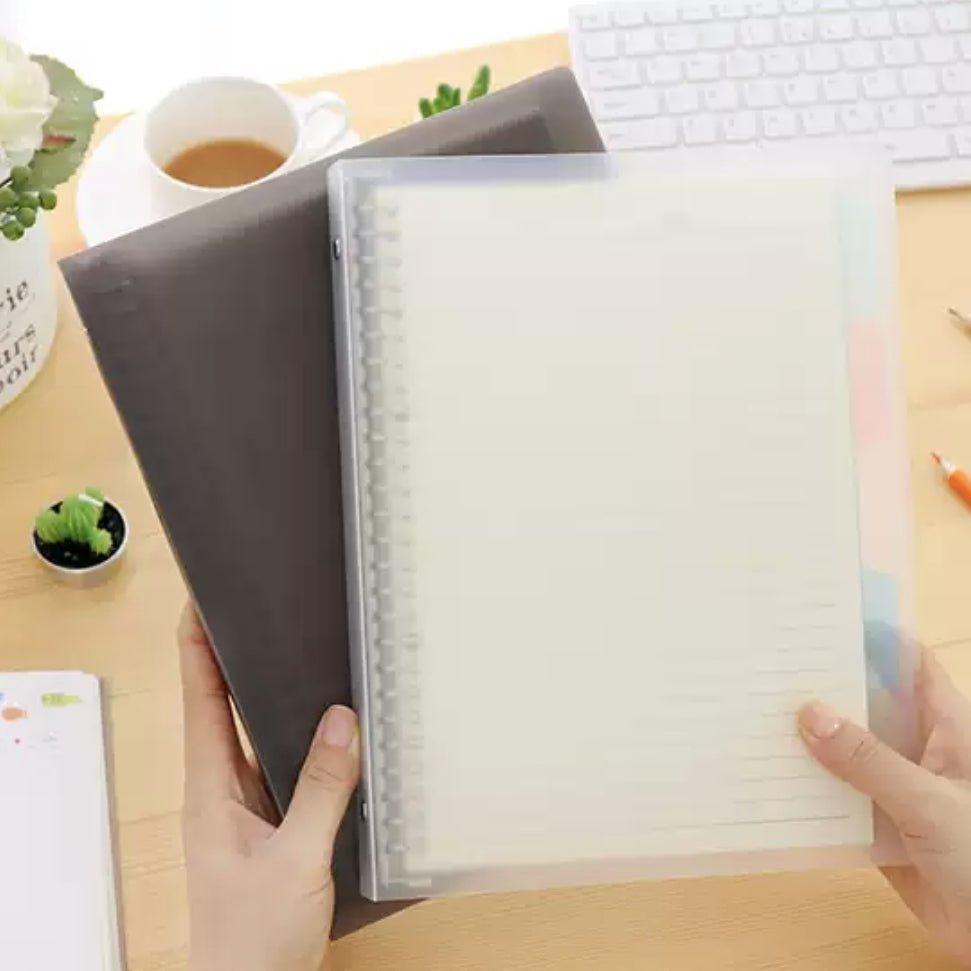 Loose-leaf book case B5 A5 26 holes 20 holes large capacity notebook NP-070017 - CHL-STORE 