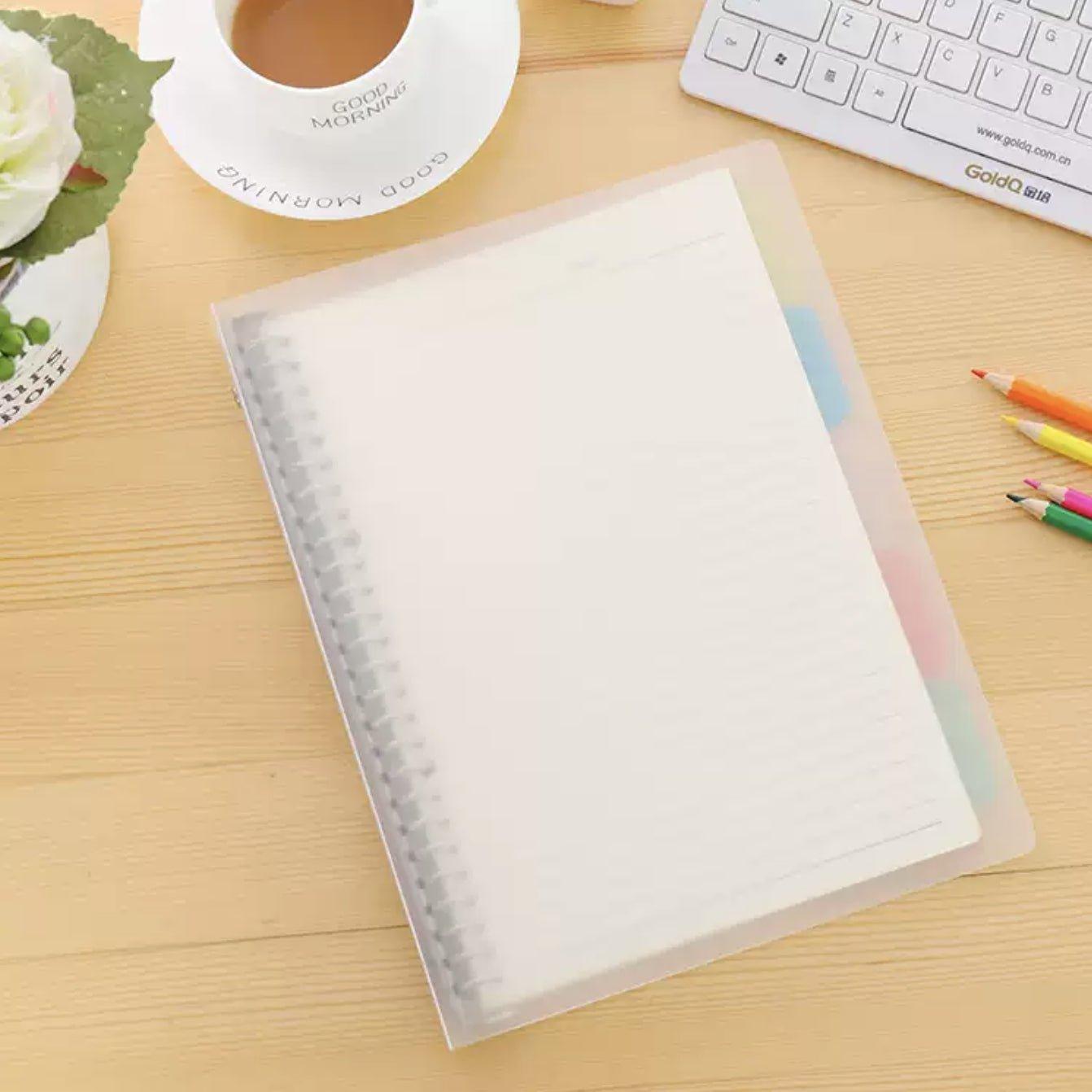 Loose-leaf book case B5 A5 26 holes 20 holes large capacity notebook NP-070017 - CHL-STORE 