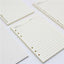 Loose-leaf paper 4 holes notebook inner page paper replacement core A4 45 into NP-H7TIW-513 - CHL-STORE 