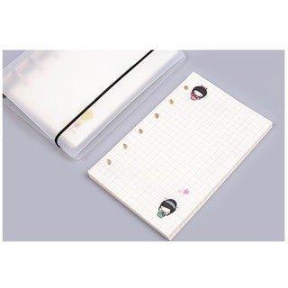 Loose-leaf Paper 6-hole Notebook Loose-leaf Book Grid Blank Horizontal Line Point Grid Inner Page A5 NP-H7TAF-501 NP-H7TAF-502 - CHL-STORE 