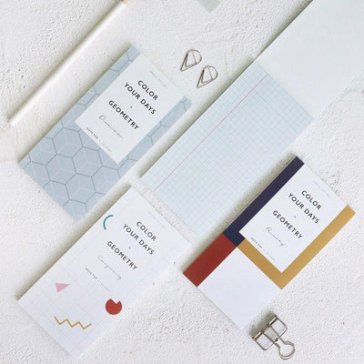 Lover of Letters NOTE FOR Texture Notepad Fantasia Geometry Original Simple Style Notebook NP-H7TAY-318 - CHL-STORE 