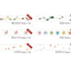 Lover of Letters Washi Tape Decorative Paper Tape Pocket Paper Tape Hand Painted Paper Tape Japanese Paper Tape Illustration Paper Tape - CHL-STORE 