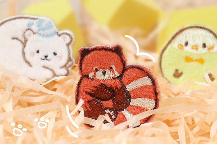 Lovers of Letters Tuan Tuan Zoo Adhesive Embroidered Cloth Stickers Embroidered Stickers NP-000075 - CHL-STORE 