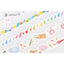 Lovers of Letters Washi Tape Masking Tape Rainbow Watercolor Hand-painted Paper Tape Decoration Hand Book Paper Tape NP-H7TAY-0324 - CHL-STORE 