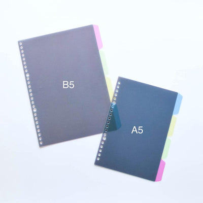 Macaron color handbook index separator page PP loose-leaf page A5 B5 NP-070018 - CHL-STORE 