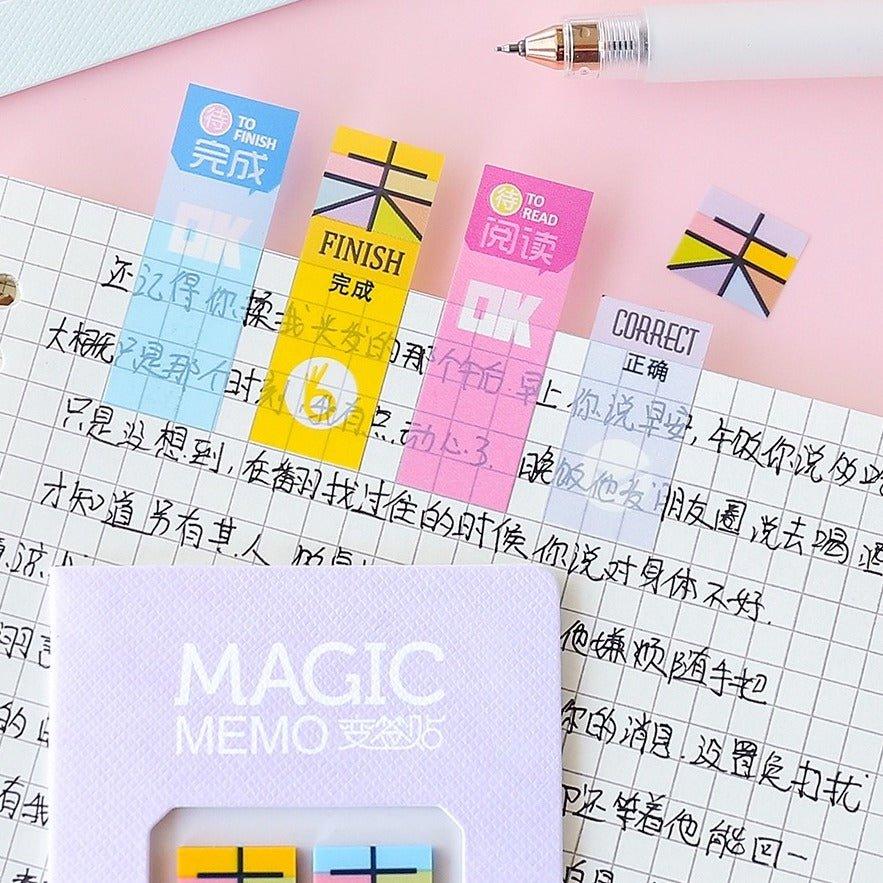 MAGIC MEMO variable sticker creative can be peeled N times NP-000171 - CHL-STORE 