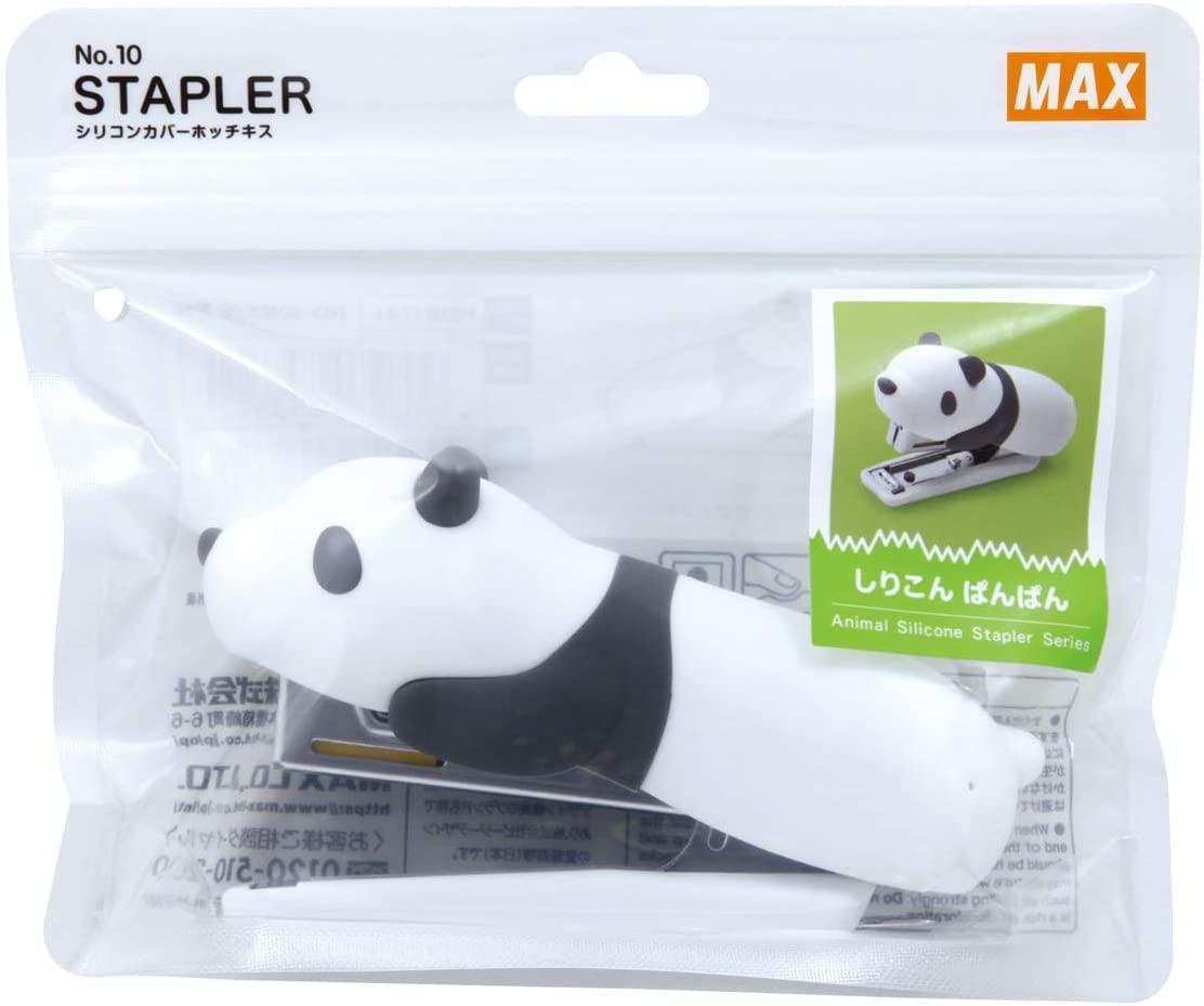 MAX HD-10NX/S No. 3 Animal Shaped Stapler Elephant Lion Panda Wolf Office Supplies Office Stationery Japan - CHL-STORE 