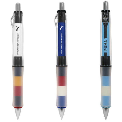Mechanical Pencil Dr.Grip KUTSUWA PUMA World Football Limited Edition Hexagonal Pencil Cap Eraser Student Office Worker School Office 5pcs PM392 PM393 - CHL-STORE 