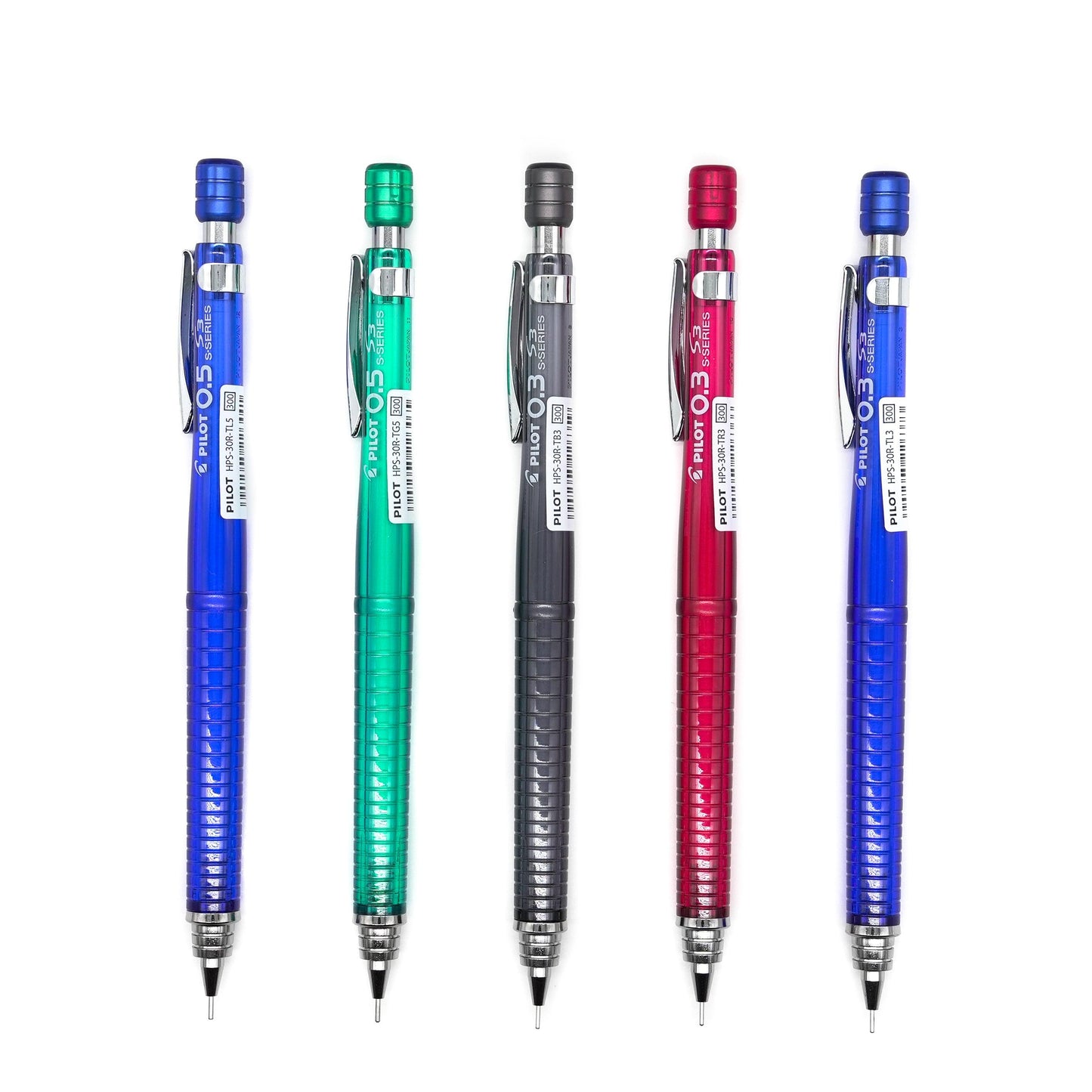 Mechanical Pencil PILOT S3 Professional Drawing Mechanical Office Student Art Architecture Sketch 0.3mm 0.5mm HPS-30R - CHL-STORE 