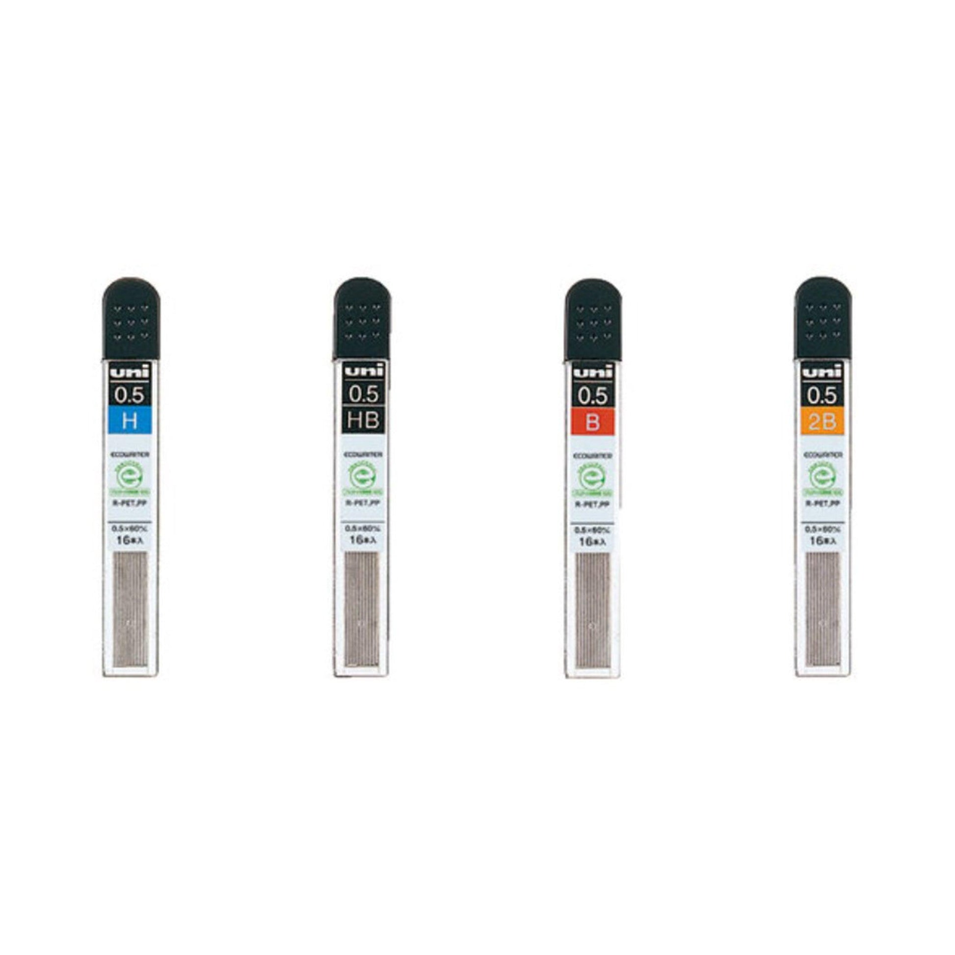 Mechanical pencil refill uni Ecowriter 0.5mm automatic refill student school office stationery U05103EW - CHL-STORE 