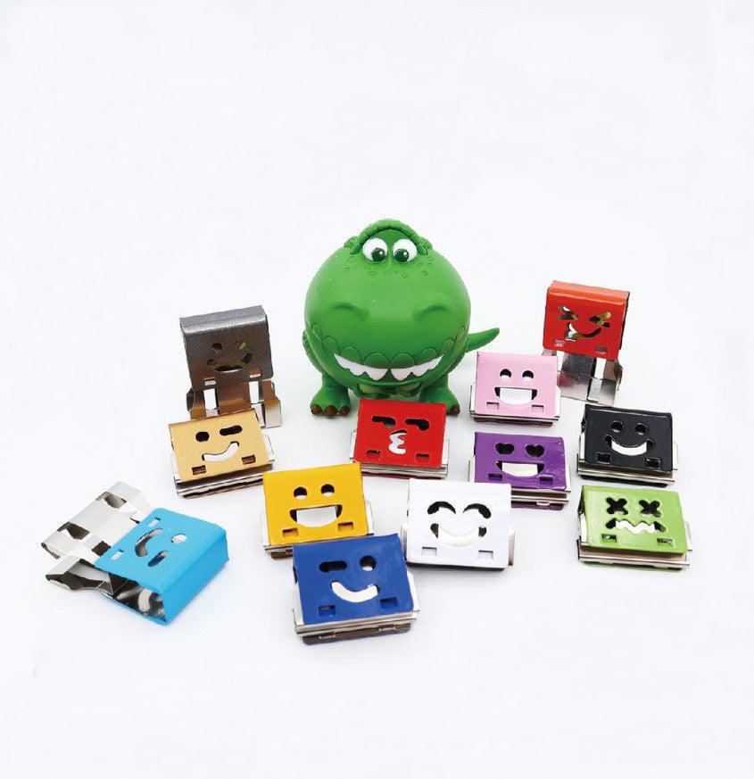 Metal clip TOWO smiling face cute expression office school student daily necessities L-30S-6 - CHL-STORE 