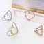 Metal shape business card holder heart shape triangle shape round shape message holder business card holder photo holder NP-070064 - CHL-STORE 
