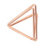 Metal shape business card holder heart shape triangle shape round shape message holder business card holder photo holder NP-070064 - CHL-STORE 