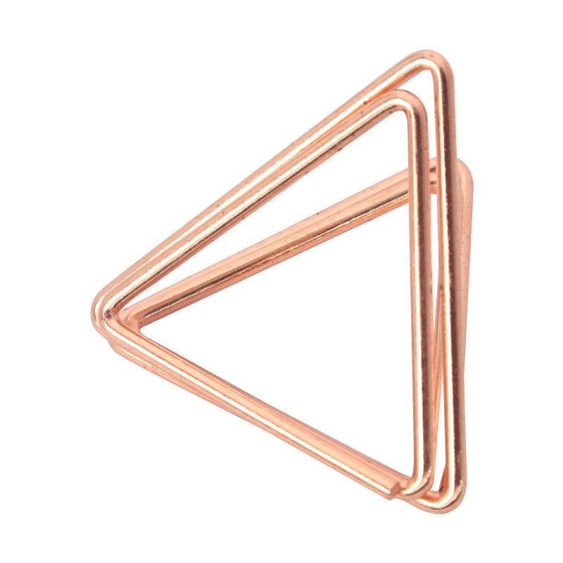 Metal shape business card holder heart shape triangle shape round shape message holder business card holder photo holder NP-070064 - CHL-STORE 