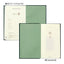 MIDORI 12896006 3 years continuous use 5 years continuous use Door series Recycled leather diary notebook notepad life record green - CHL-STORE 
