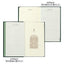 MIDORI 12896006 3 years continuous use 5 years continuous use Door series Recycled leather diary notebook notepad life record green - CHL-STORE 