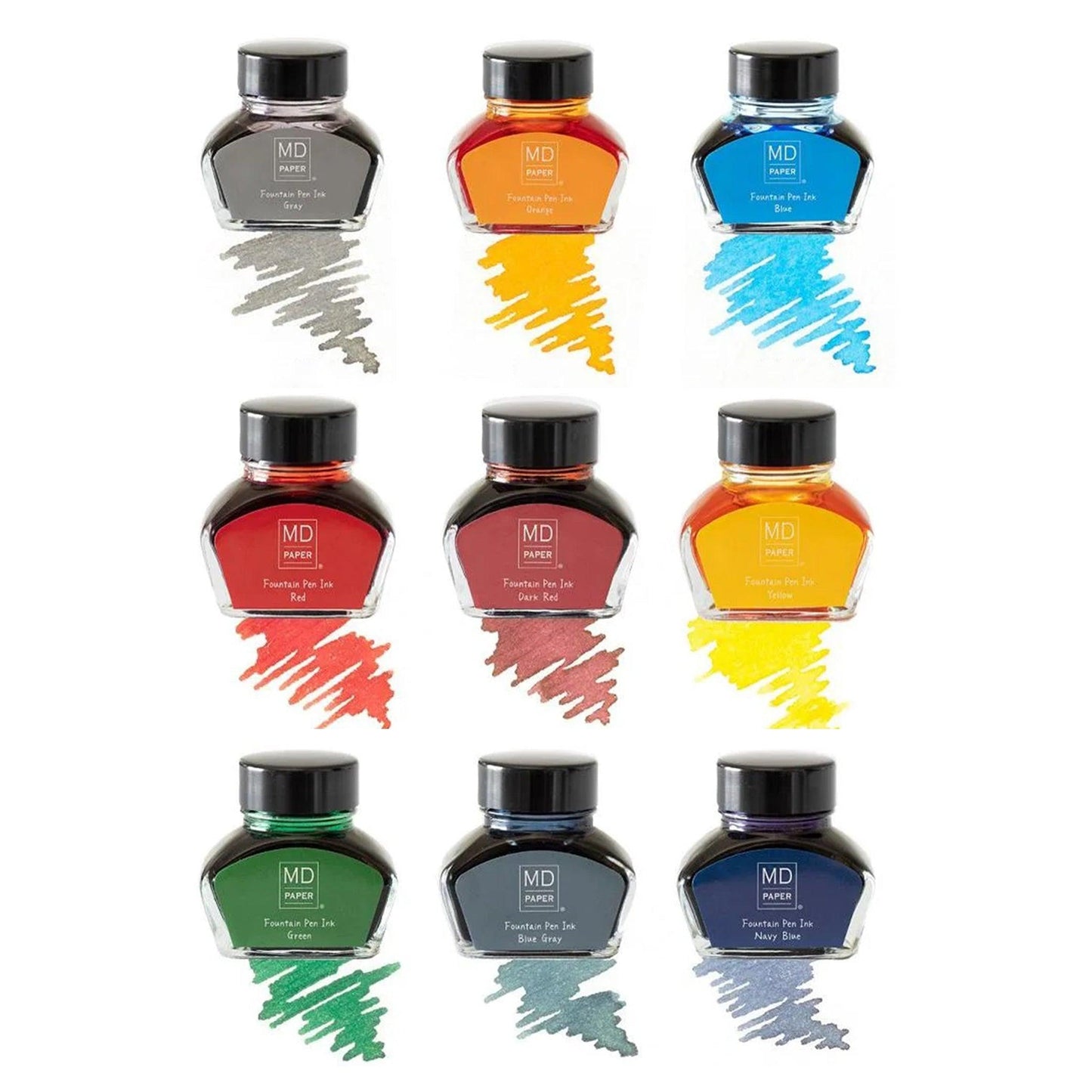 MIDORI MD 15TH ANNIVERSARY LIMITED FOUNTAIN PEN INK 30ML BOTTLE - CHL-STORE 