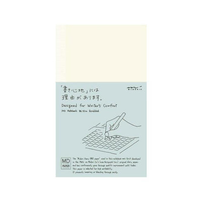 MIDORI MD Checkered Notebook A5 Notebook Notepad Diary Handbook 15003006 15002006 Made in Japan - CHL-STORE 