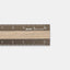 MIDORI Office Stationery Dual Material Aluminum Wood Ruler Metal Ruler 15cm - CHL-STORE 