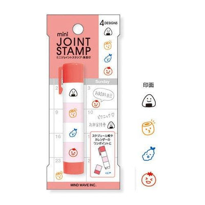 MIND WAVE MINI 932 JOINT STAMP four grid stamp stacking stamp hand account stamp cute stamp pattern - CHL-STORE 