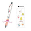 MIND WAVE x PENTEL ENERGEL 0.5mm Gel Pen Ball Pen Cat Yellow Shaft Black Ink - CHL-STORE 