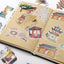 Miss Ann Antiquity Original Retro Elegant Building Handbook Material Sticker Pack Decorative Sticker Pack NP-000143 - CHL-STORE 