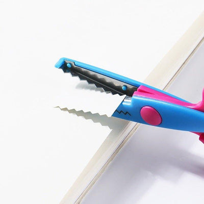 Modeling Lace Scissors Safety Scissors DIY Art Scissors Work Decoration Tools Wen Art Scissors Craft Scissors Art Scissors - CHL-STORE 