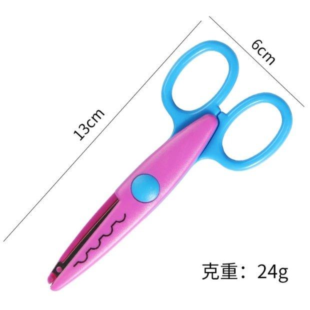 Modeling Lace Scissors Safety Scissors DIY Art Scissors Work Decoration Tools Wen Art Scissors Craft Scissors Art Scissors - CHL-STORE 