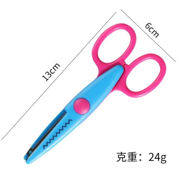 Modeling Lace Scissors Safety Scissors DIY Art Scissors Work Decoration Tools Wen Art Scissors Craft Scissors Art Scissors - CHL-STORE 