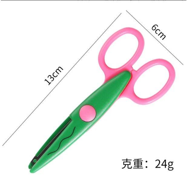 Modeling Lace Scissors Safety Scissors DIY Art Scissors Work Decoration Tools Wen Art Scissors Craft Scissors Art Scissors - CHL-STORE 