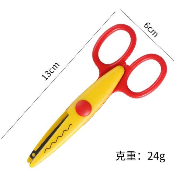 Modeling Lace Scissors Safety Scissors DIY Art Scissors Work Decoration Tools Wen Art Scissors Craft Scissors Art Scissors - CHL-STORE 