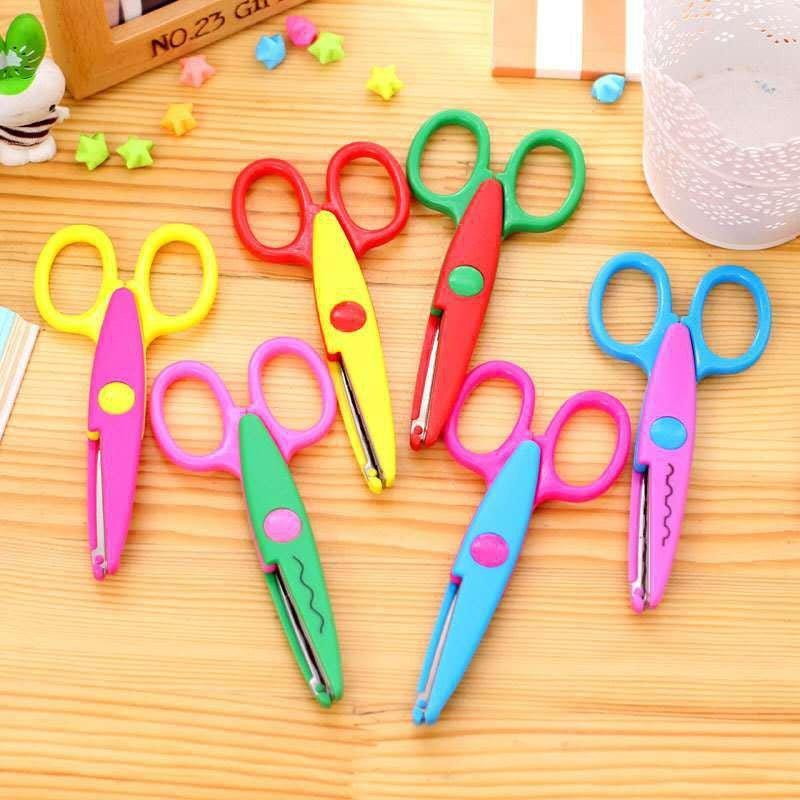 Modeling Lace Scissors Safety Scissors DIY Art Scissors Work Decoration Tools Wen Art Scissors Craft Scissors Art Scissors - CHL-STORE 