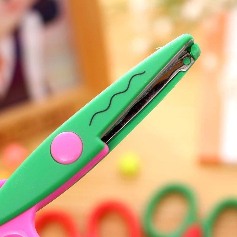 Modeling Lace Scissors Safety Scissors DIY Art Scissors Work Decoration Tools Wen Art Scissors Craft Scissors Art Scissors - CHL-STORE 