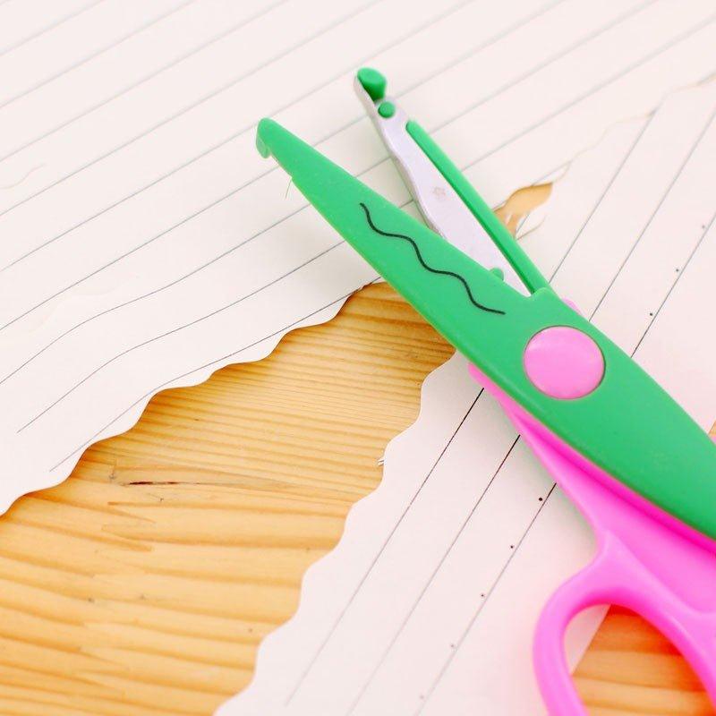 Modeling Lace Scissors Safety Scissors DIY Art Scissors Work Decoration Tools Wen Art Scissors Craft Scissors Art Scissors - CHL-STORE 