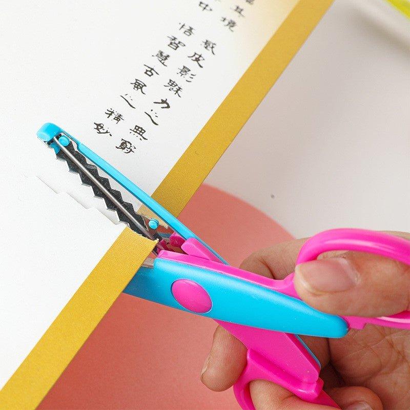 Modeling Lace Scissors Safety Scissors DIY Art Scissors Work Decoration Tools Wen Art Scissors Craft Scissors Art Scissors - CHL-STORE 