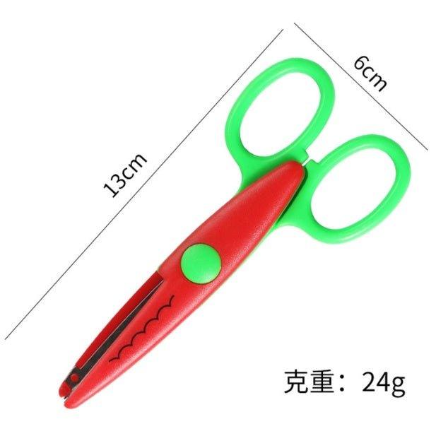 Modeling Lace Scissors Safety Scissors DIY Art Scissors Work Decoration Tools Wen Art Scissors Craft Scissors Art Scissors - CHL-STORE 