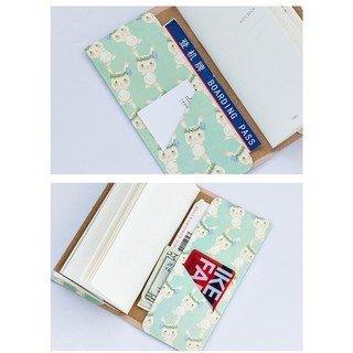 Momo Cute Rabbit Rabbit Candy Color Handbook Cover Notebook NP-H7TGI-314 - CHL-STORE 
