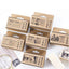 Momo Old Newspaper Series Retro American Style English Wooden Decorative Seals Wooden Seals Seals Handbook Necessary NP-H7TAY-601 - CHL-STORE 
