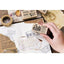 Momo Old Newspaper Series Retro American Style English Wooden Decorative Seals Wooden Seals Seals Handbook Necessary NP-H7TAY-601 - CHL-STORE 